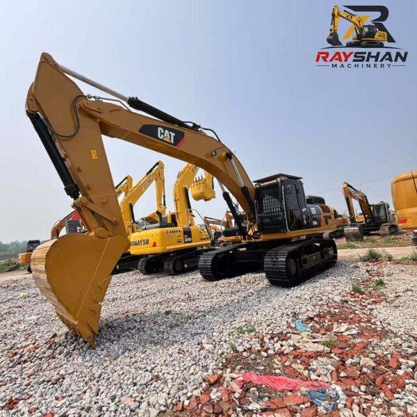used cat 336d2l (3)_1 Used CAT 336D2L Excavator 36ton for sale original paint