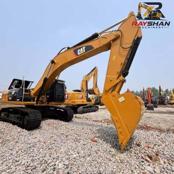 used cat 336d2l (4)_1 Used CAT 336D2L Excavator 36ton for sale original paint