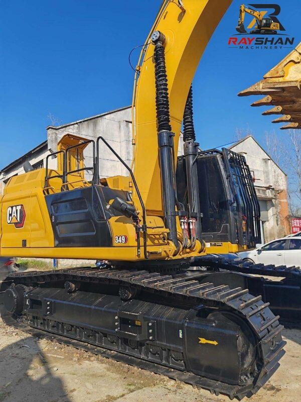 used cat 349gc (6) Used CAT 349GC Excavator 50ton for sale original paint
