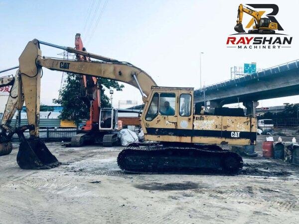 Used CAT E180 Excavator 18ton for sale original paint