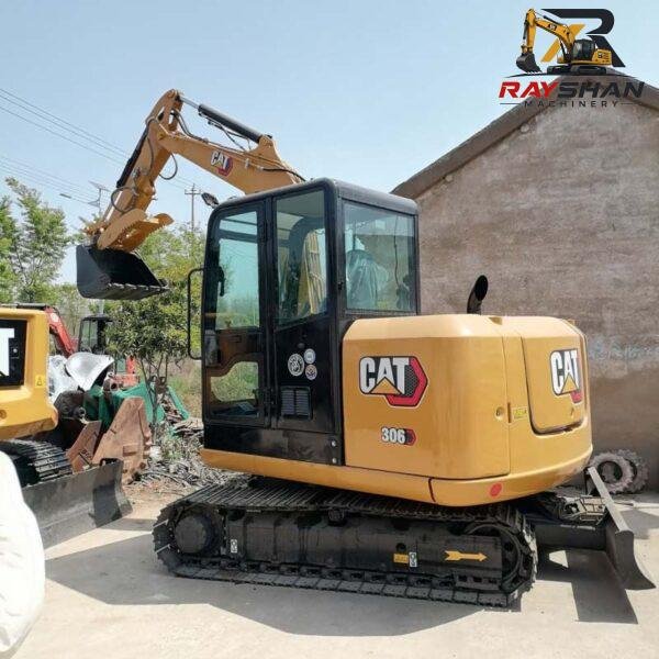 used cat306-excavator-1 (2) Used CAT 360 Excavator 6ton for sale original paint