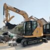 Used CAT 307.5 Excavator 7.5ton for sale original paint,low fuel consumption