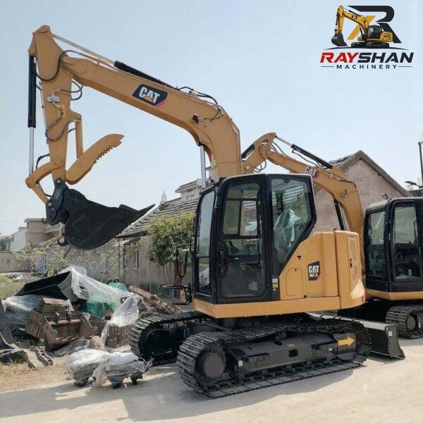 used cat307.5-excavator-2 (5) Used CAT 307.5 Excavator 7.5ton for sale original paint,low fuel consumption