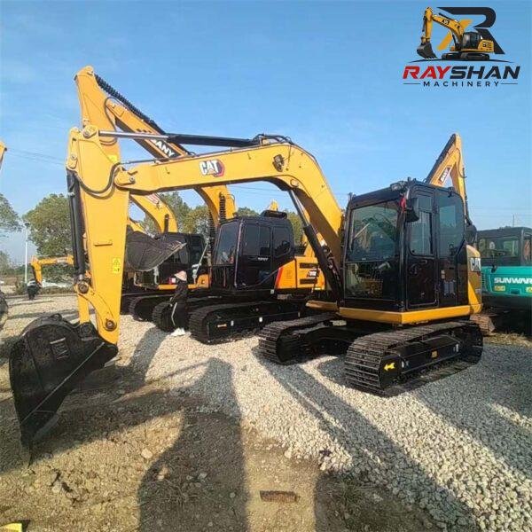 Used CAT 307E Excavator 7ton for sale original paint
