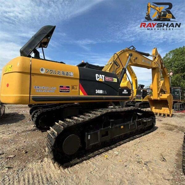 Used CAT 340D2L Excavator 40ton for sale Wide Undercarriage