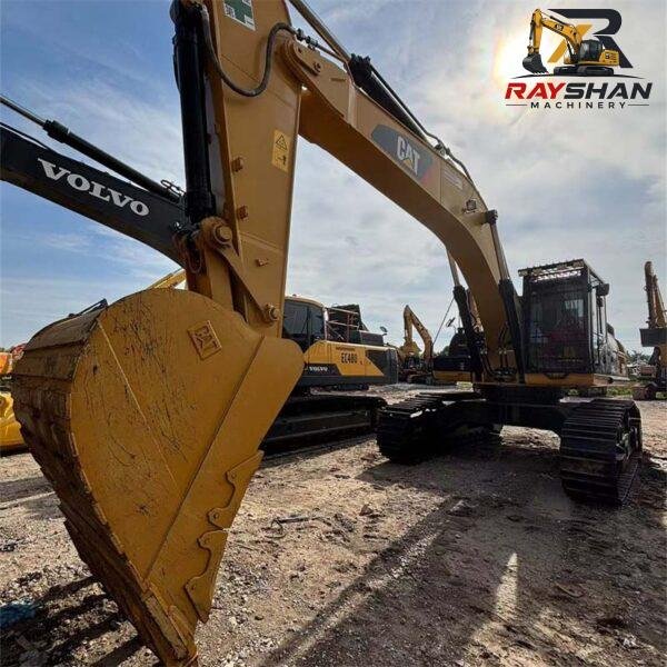 used cat340D2L-excavator-1 (7) Used CAT 340D2L Excavator 40ton for sale Wide Undercarriage