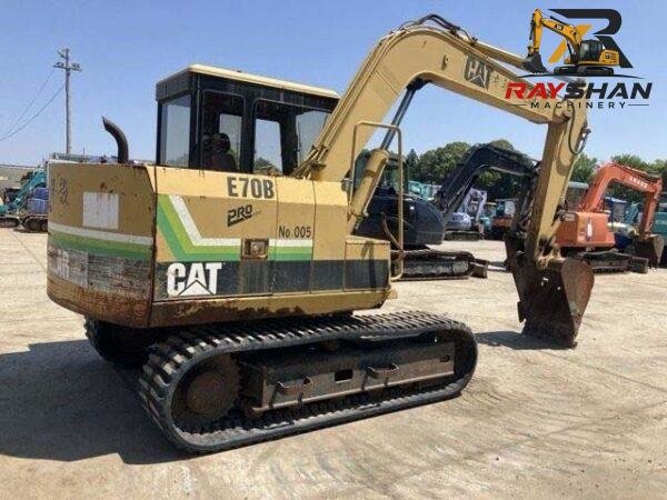 used cat70b (3) Used CAT E70B Excavator 6.9ton for sale original paint