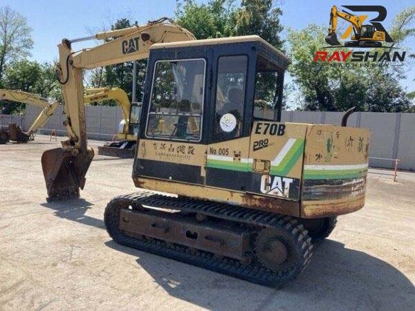 used cat70b (4) Used CAT E70B Excavator 6.9ton for sale original paint