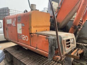 Used HITACHI EX120 Excavator 12ton for sale High-Reliability Core Power