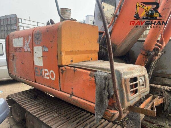 Used HITACHI EX120 Excavator 12ton for sale High-Reliability Core Power