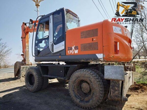 Used HITACHI 140W Excavator 14ton for sale Smooth & Delicate Hydraulic Control
