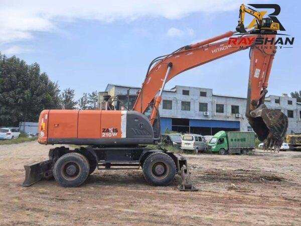 Used HITACHI 210W Excavator 21ton for sale Precise Hydraulic Control