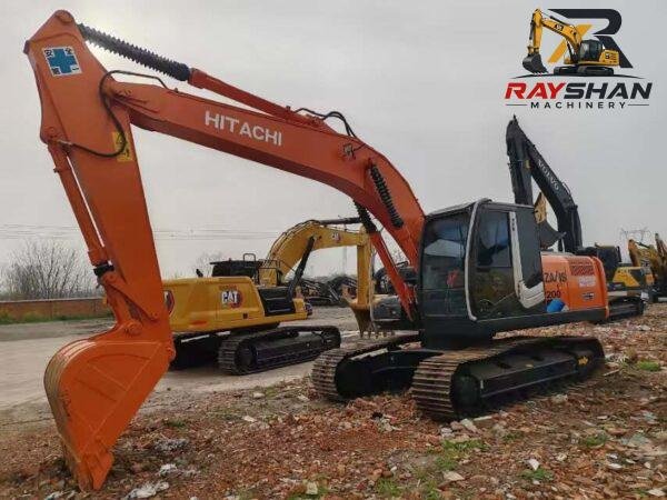 Used HITACHI ZX200 Excavator 20ton for sale High-Efficiency Hydraulic System