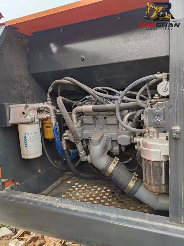 Used HITACHI ZX200 Excavator 20ton for sale High-Efficiency Hydraulic System