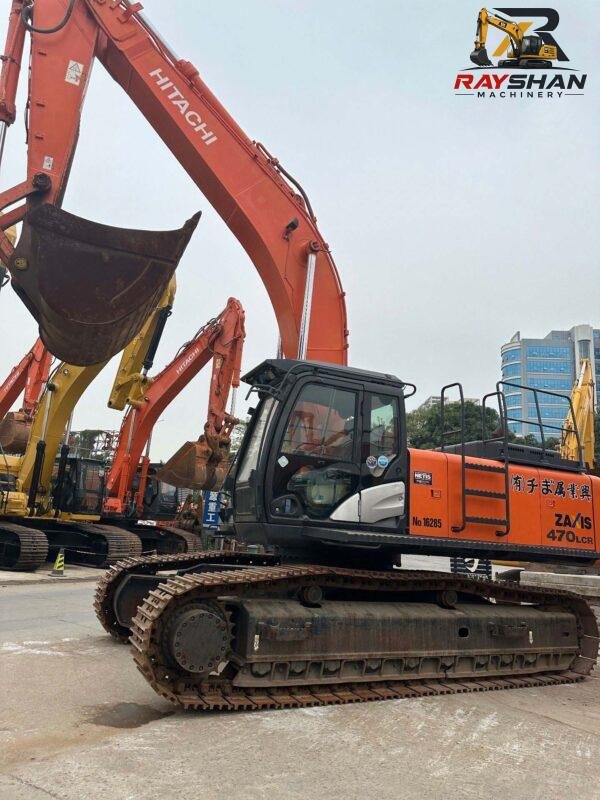 used hitachi 470-5g (1) Used HITACHI 470-5G Excavator 47ton for sale Precise Hydraulic Control