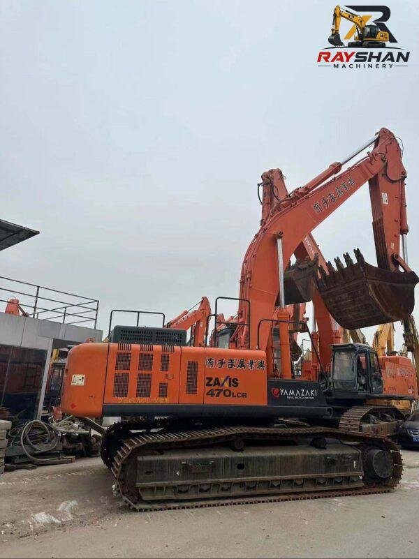 used hitachi 470-5g (5) Used HITACHI 470-5G Excavator 47ton for sale Precise Hydraulic Control