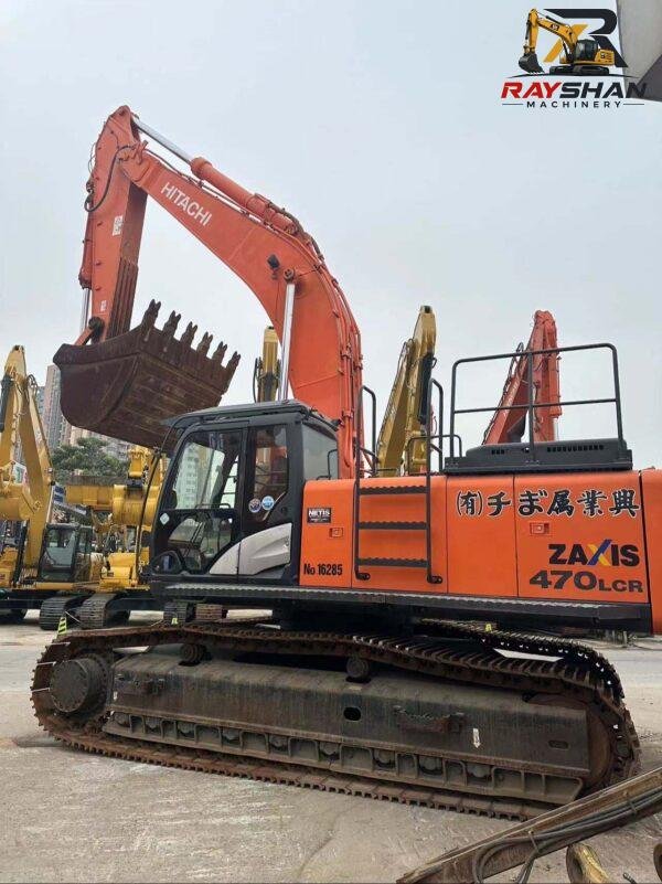 used hitachi 470-5g (6) Used HITACHI 470-5G Excavator 47ton for sale Precise Hydraulic Control