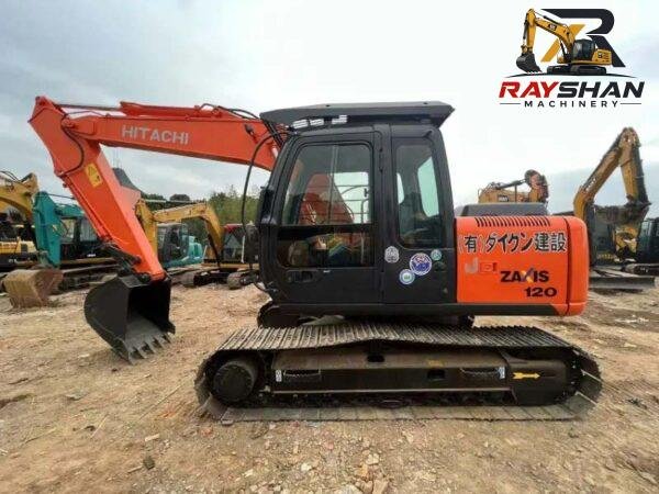 Used HITACHI ZX120 Excavator 12ton for sale Excellent Adaptability for Urban Construction Sites