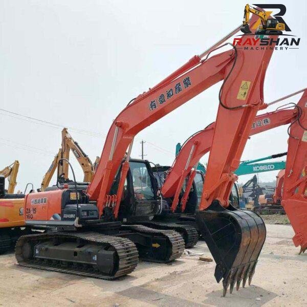 used hitachi zx160 (2) Used HITACHI ZX160 Excavator 16ton for sale Rugged Reliability