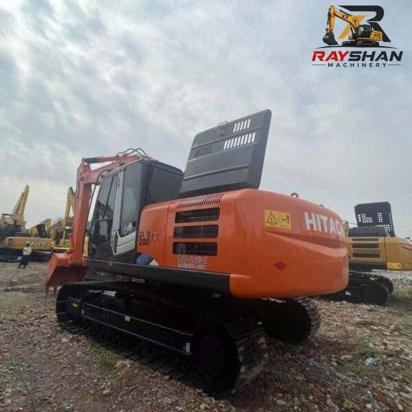 used hitachi zx200 (6)_1 Used HITACHI ZX220 Excavator 22ton for sale Proven Dependable Hydraulic Control System
