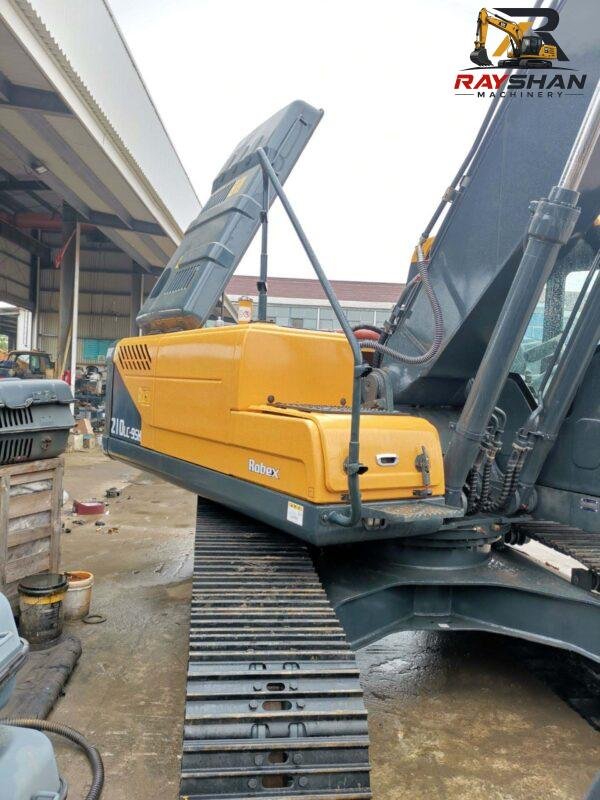 Used HYUNDAI 210LC-95H Excavator 21ton for sale Reinforced Long Track Undercarriage