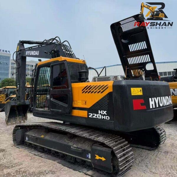 Used HYUNDAI 200HD Excavator 20ton for sale Intelligent Power Optimization