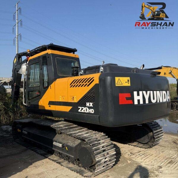 Used HYUNDAI 200HD Excavator 20ton for sale Intelligent Power Optimization