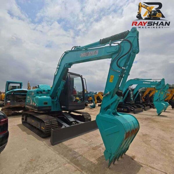 used kobelco SK75-5 (1) Used KOBELCO SK75(2) Excavator 7.5ton for sale Excellent Fuel Economy