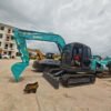 used kobelco SK75-5 (3) Used KOBELCO SK75(2) Excavator 7.5ton for sale Excellent Fuel Economy