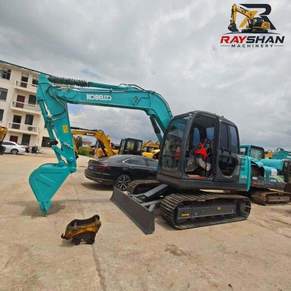 Used KOBELCO SK75(2) Excavator 7.5ton for sale Excellent Fuel Economy