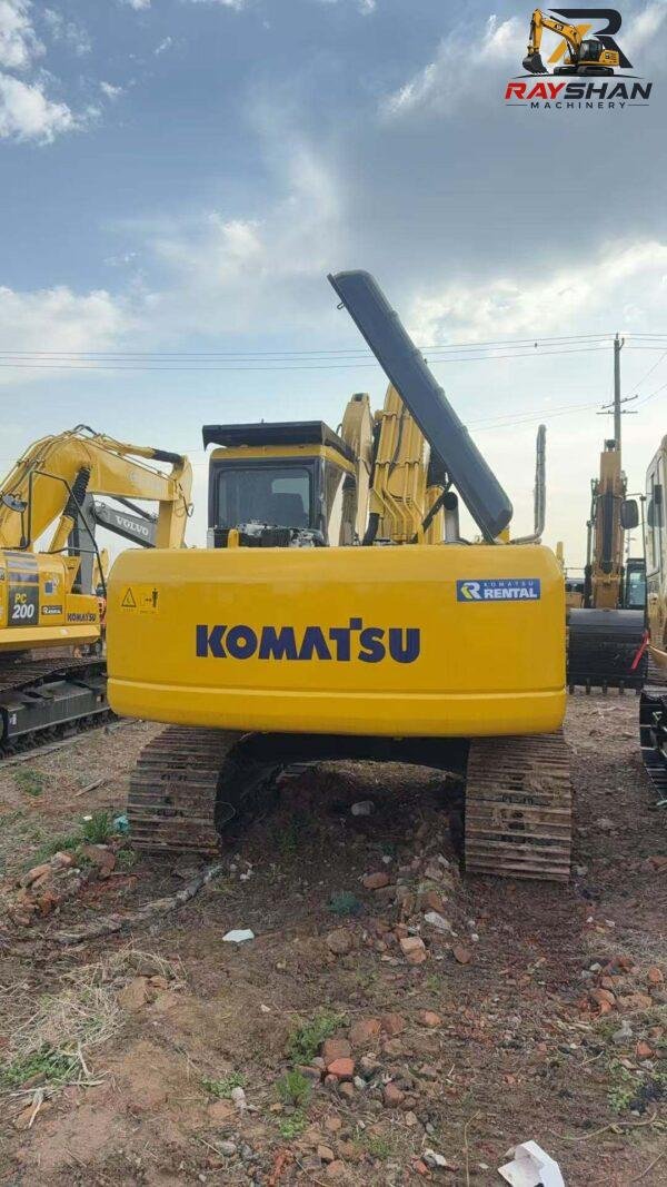 used komatsu 200 (4) Used KOMATSU 200 Excavator 20ton for sale Precise Hydraulic Flow