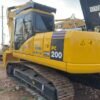 used komatsu 200 (8) Used KOMATSU 200 Excavator 20ton for sale Precise Hydraulic Flow