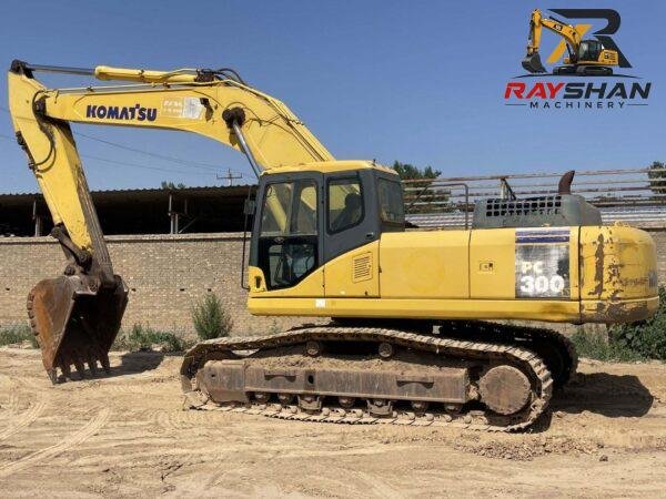 Used KOMATSU PC300 Excavator 30ton for sale Precise Hydraulic Flow