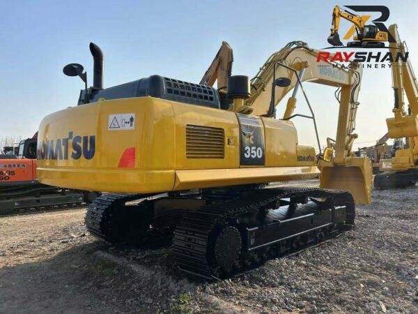 used komatsu pc350 (4) Used KOMATSU 350 Excavator 35ton for sale Precise Hydraulic Flow