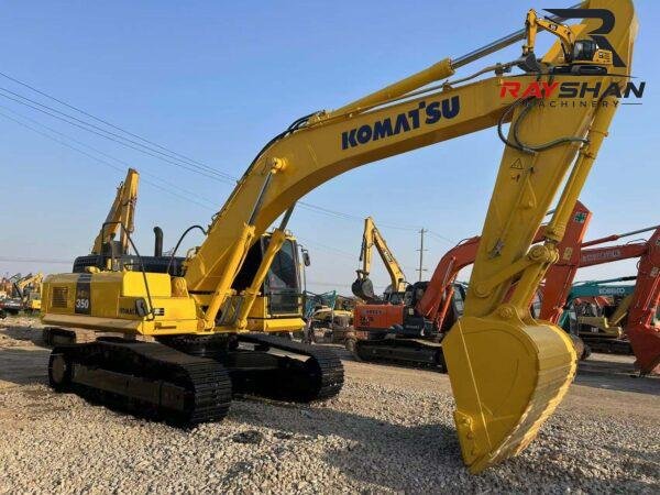 used komatsu pc350 (5) Used KOMATSU 350 Excavator 35ton for sale Precise Hydraulic Flow