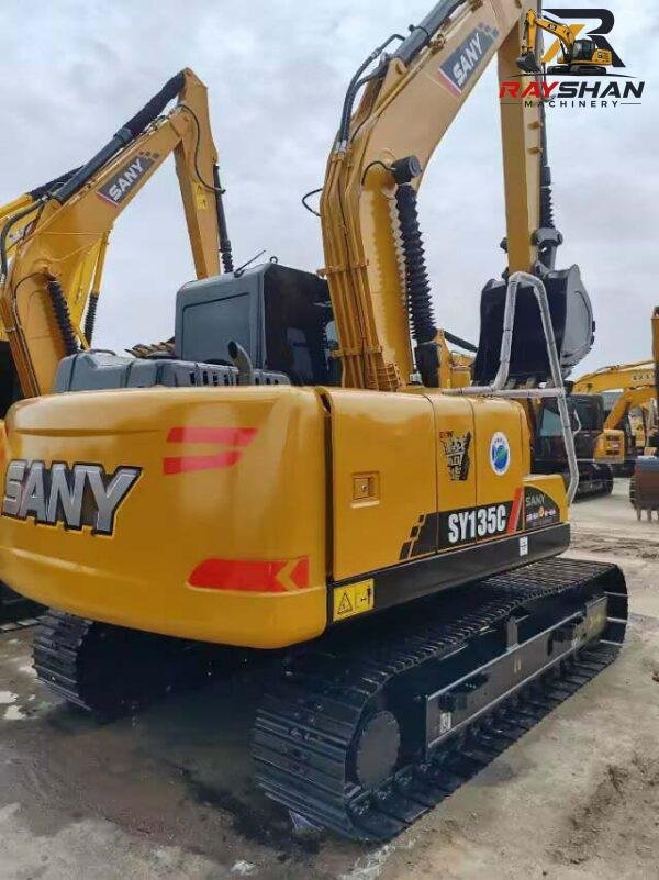 Used SANY 135C Excavator 13ton for sale High Efficiency