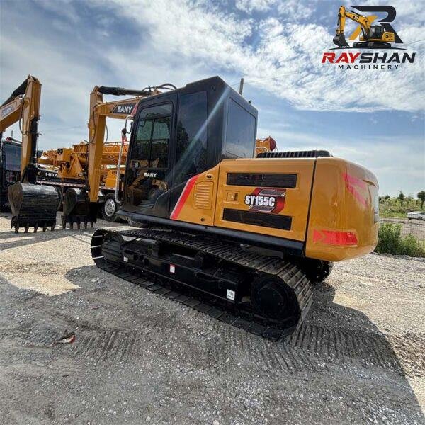 used sany 155c (2) Used SANY 155C Excavator 14.1ton for sale high resale value