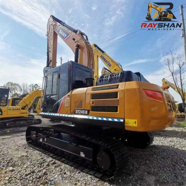 Used SANY 245H Excavator 25ton for sale durable structure