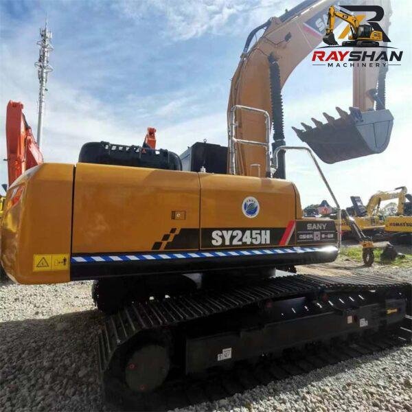 Used SANY 245H Excavator 25ton for sale durable structure