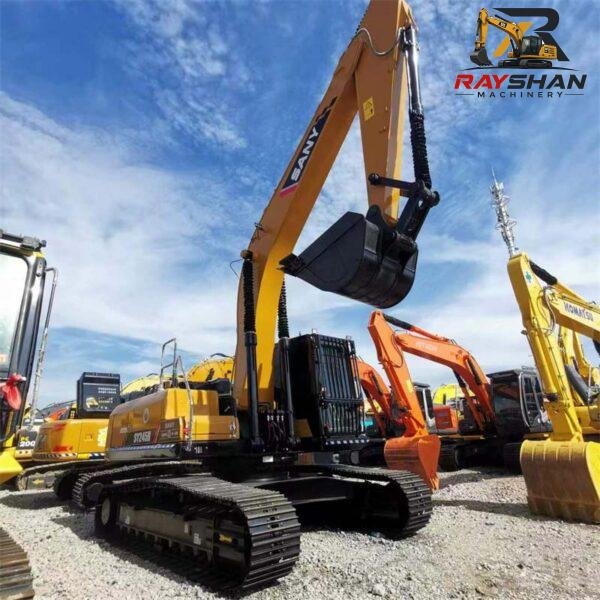 Used SANY 245H Excavator 25ton for sale durable structure