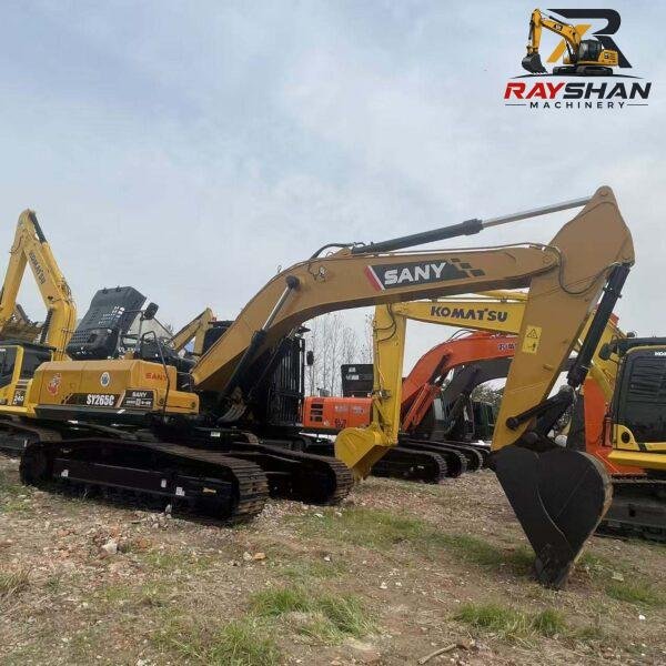 Used SANY 265C Excavator 26ton for sale Robust Structure