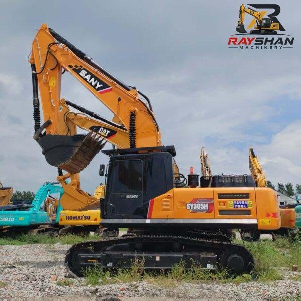 Used SANY 305 Excavator 30ton for sale Intelligent Hydraulic Energy Management