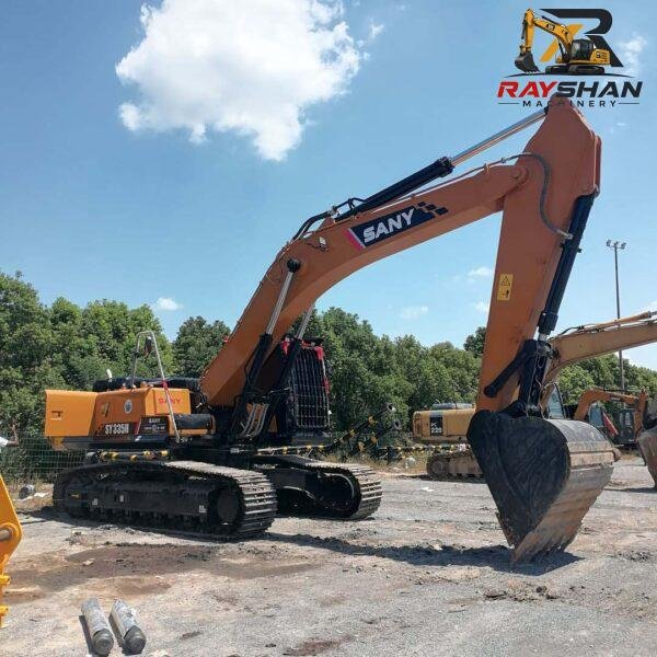 Used SANY 335H Excavator 33ton for sale High-Efficiency Bulk Loading
