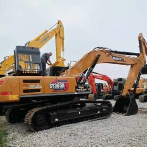 used sany 365h (7) Used SANY 365H Excavator 36ton for sale abundant power reserve