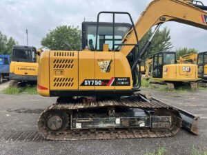 used sany 75pro (12) Used SANY 70PRO Excavator 7.3ton for sale excellent fuel efficiency