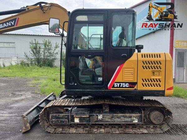 Used SANY 70PRO Excavator 7.3ton for sale excellent fuel efficiency
