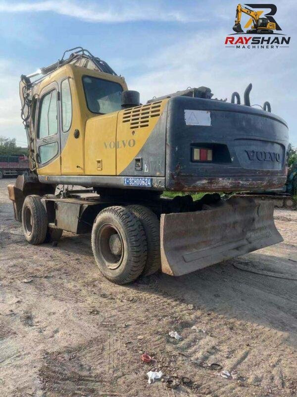 used volvo 170b (2) Used VOLVO 170B Excavator 17ton for sale Durable Heavy-Duty Structure