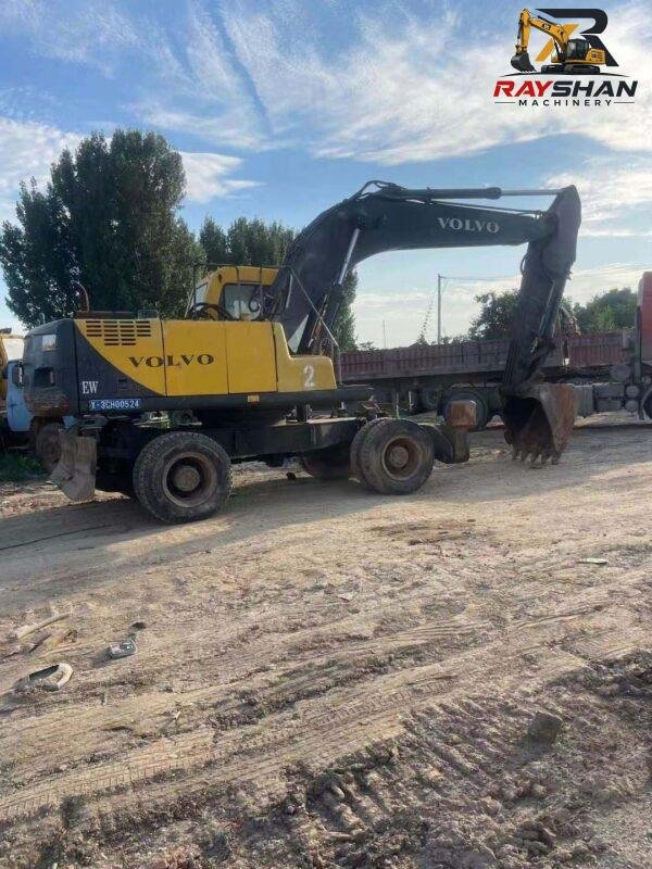 used volvo 170b (3) Used VOLVO 170B Excavator 17ton for sale Durable Heavy-Duty Structure