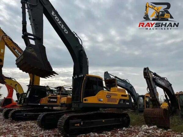 used-volvo-ec-480-excavator (1) Used VOLVO EC480 Excavator 48ton for sale Intelligent Fuel Management System