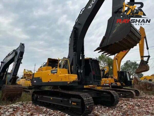 used-volvo-ec-480-excavator (2) Used VOLVO EC480 Excavator 48ton for sale Intelligent Fuel Management System